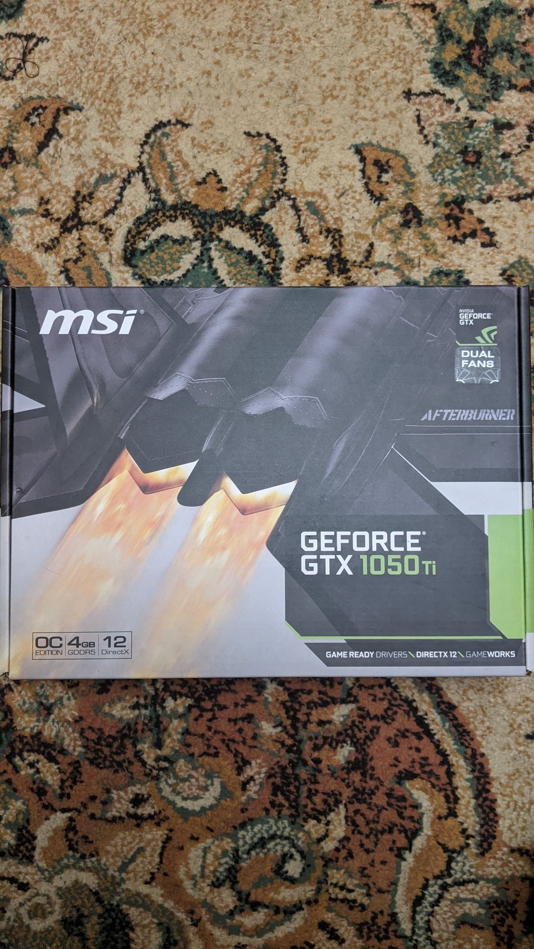 Відеокарта Msi 1050ti 4gb