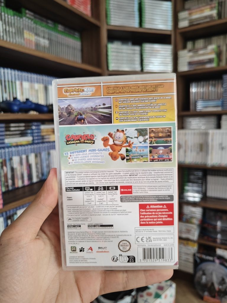 Nintendo Switch Garfield 2 in 1 Game Collection Nowa 2