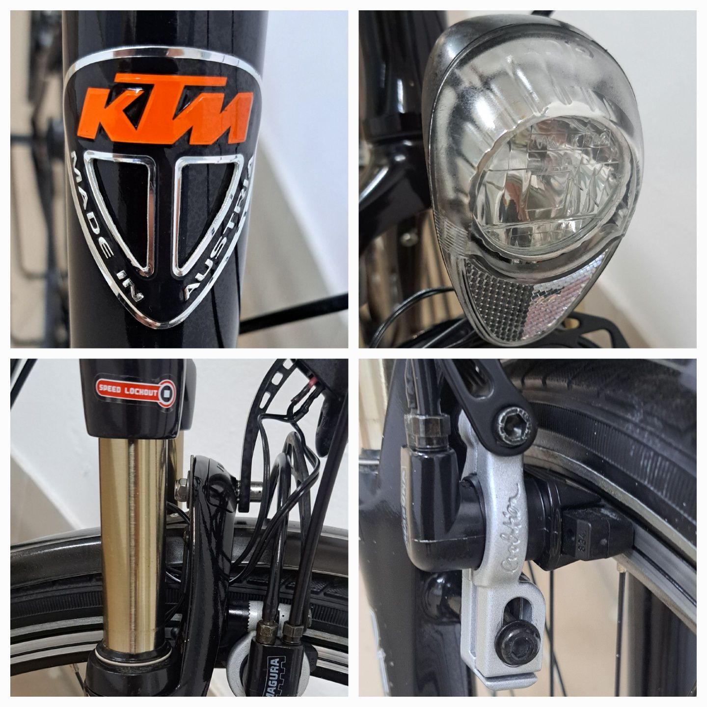 Rower miejski Damski KTM TERAMO 8 (mega wyposażenie) rozmiar 46