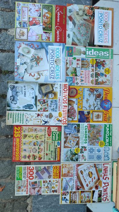 Lote 50 Revistas de Ponto Cruz