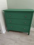 Ilea HEMNES komoda zielona