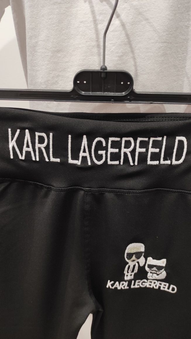 Legginsy Carl Lagerfeld