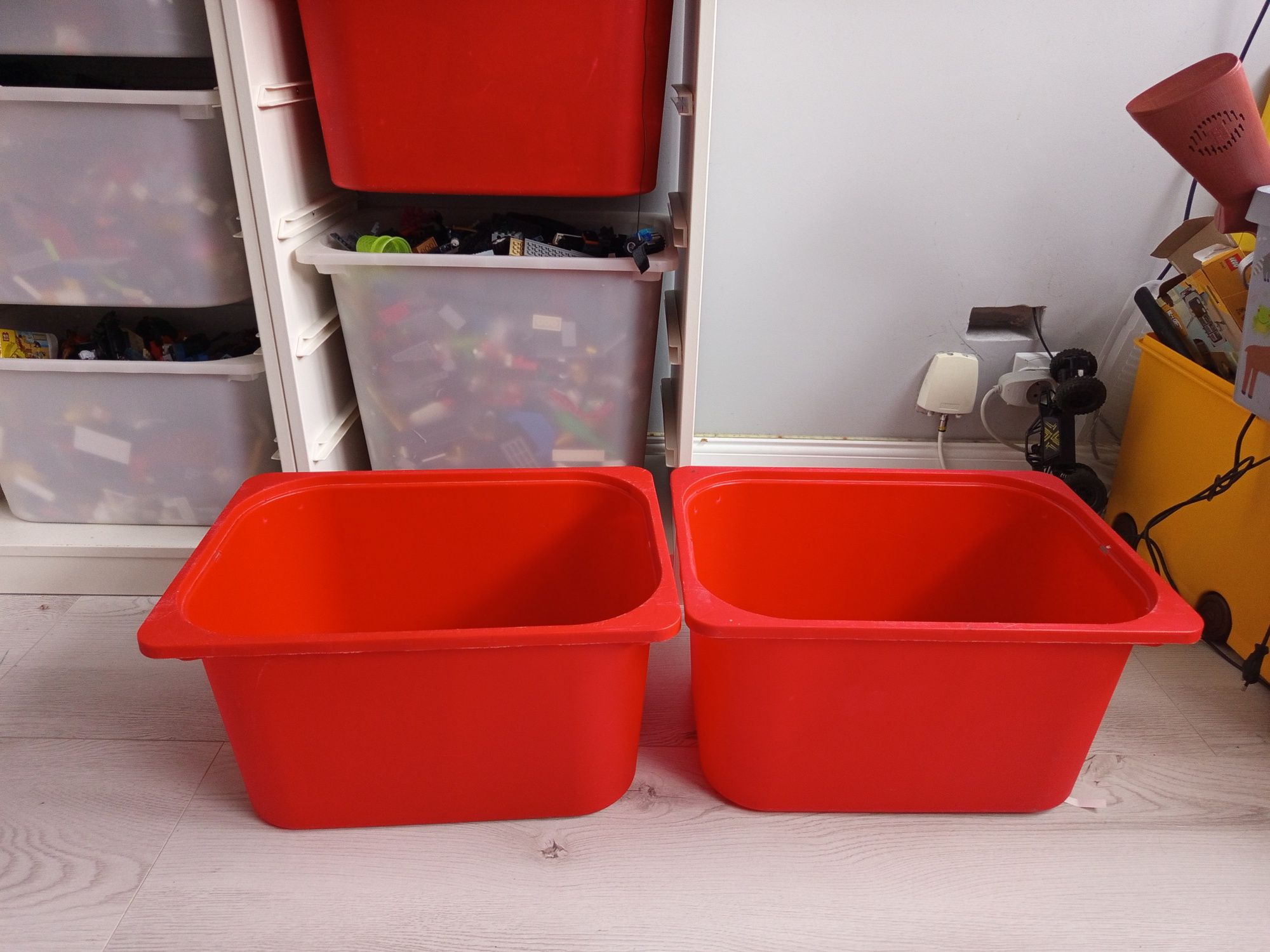 Pudełka plastikowe ikea teofast