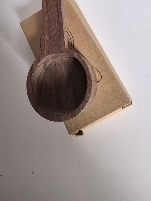 Drewniana miarka, łyżeczka do kawy