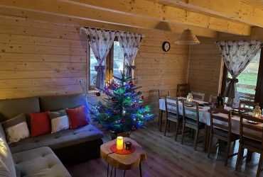 Domek drewniany 10 osobowy w Karpacz -Kowary, sauna, plac zabaw grill