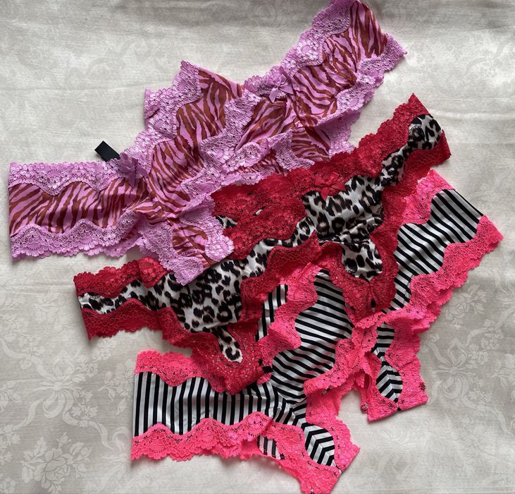 Трусики Victoria’s Secret з мереживом оригінал розмір XS, S