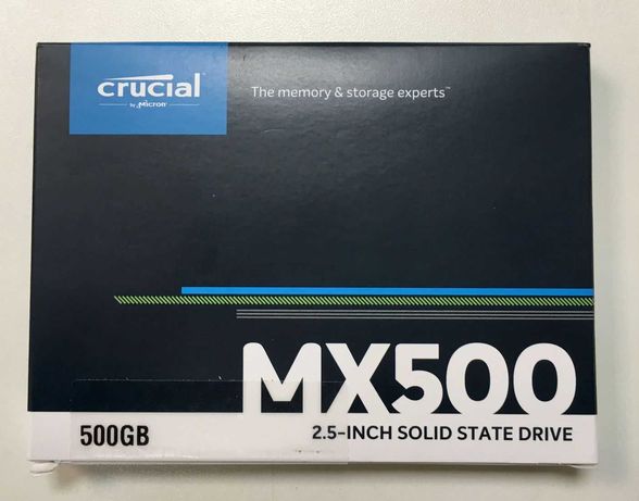 SSD диск 500gb Crucial MX500 3D NAND Новый Гарантия