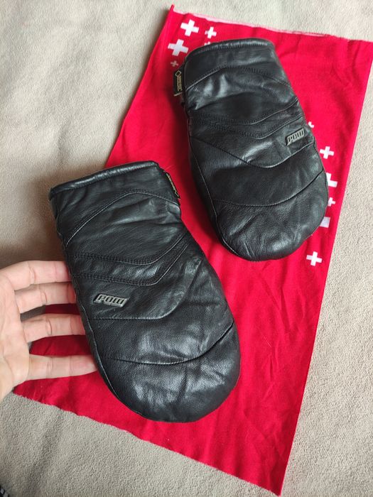 Зимові лижні рукавиці POLLI GORE-TEX WARM (M) leather шкіряні
