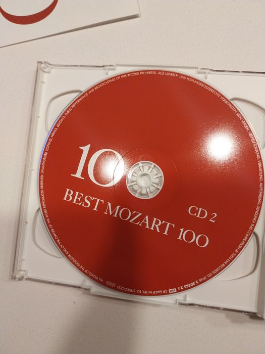 Conjunto de 6 CDs top 100 Mozart