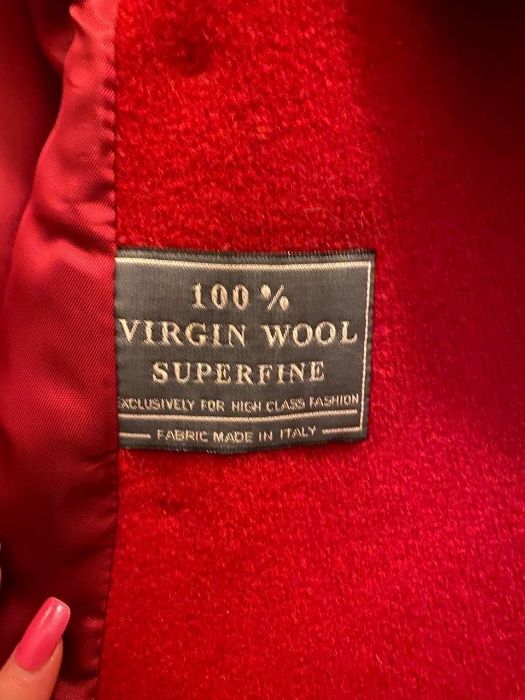 Итальянское женское пальто 100 % шерсть