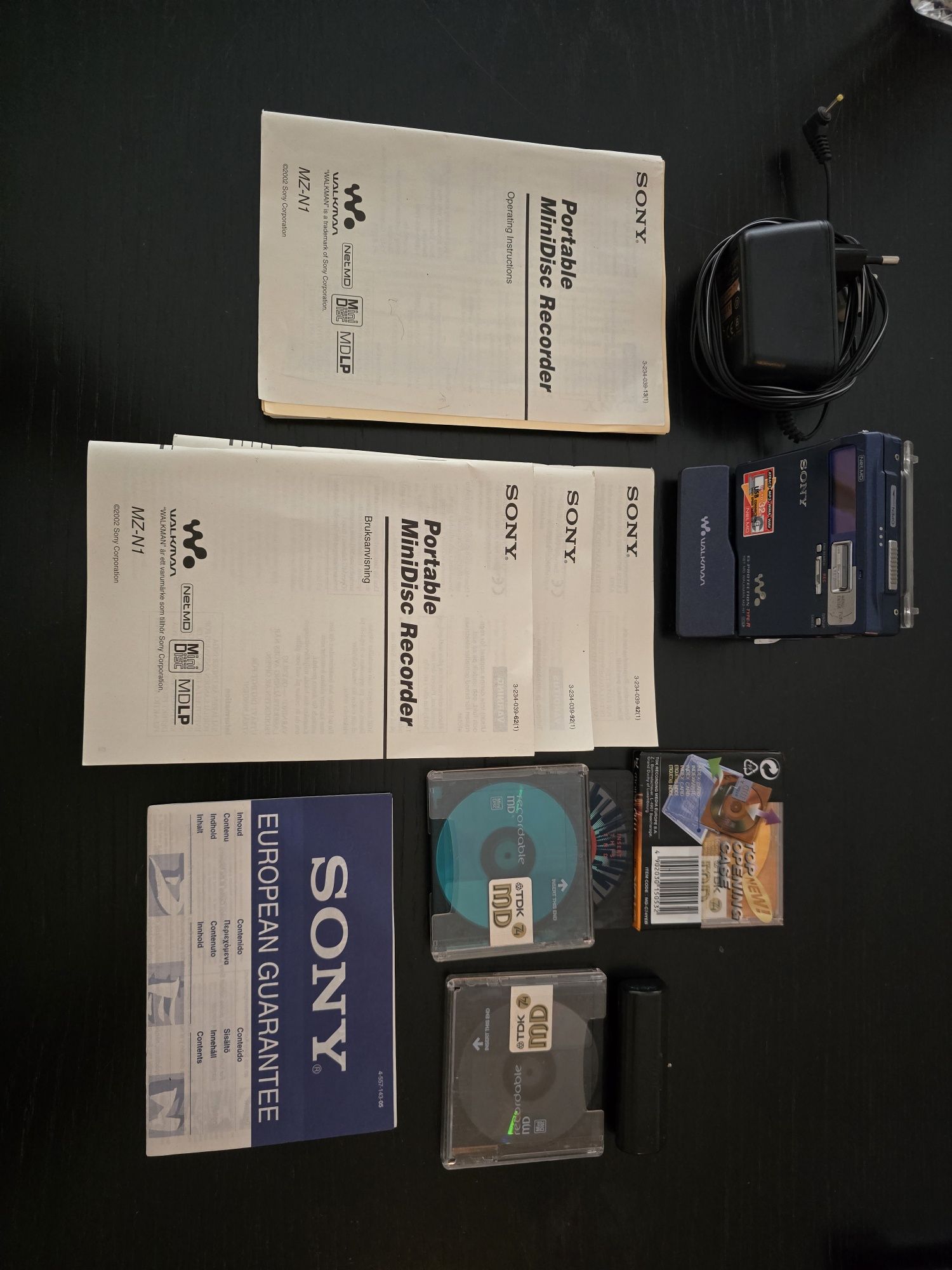 Minidisc Sony MZ-N1