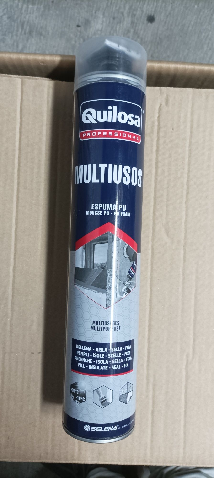 Cola veda e espumas
