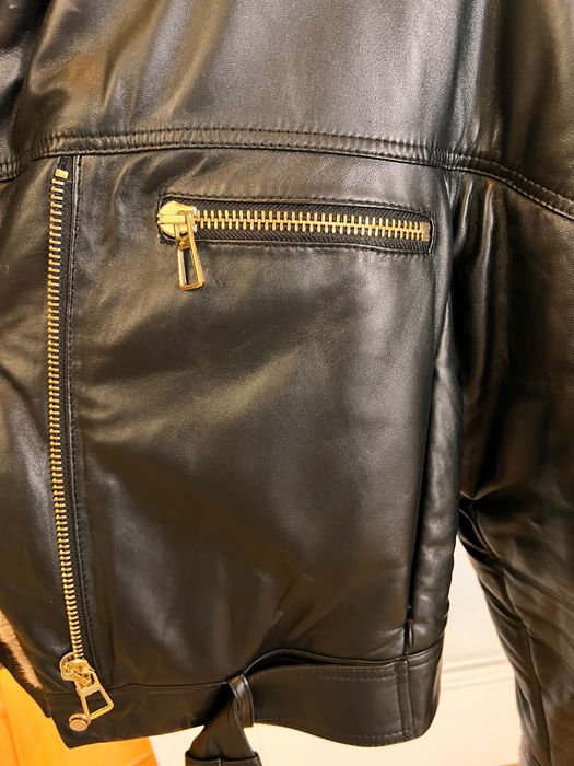 Куртка с кожи лайки мех норки