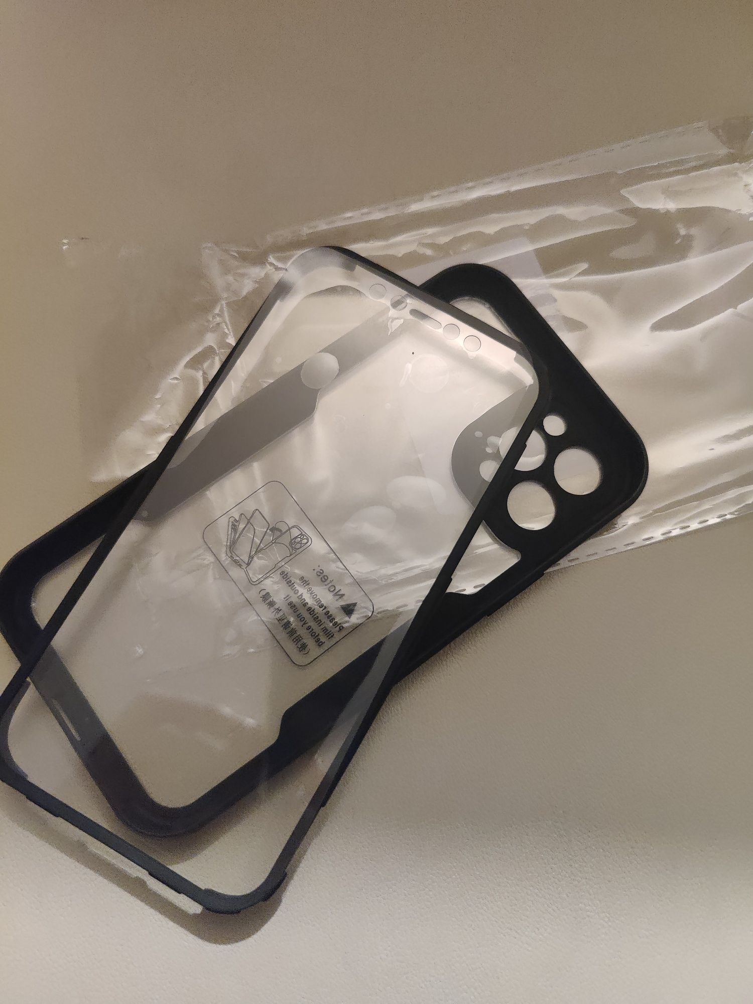 IPhone 12 pro nowe etui, szkło hartowane i szkło na aparat (szkiełko o