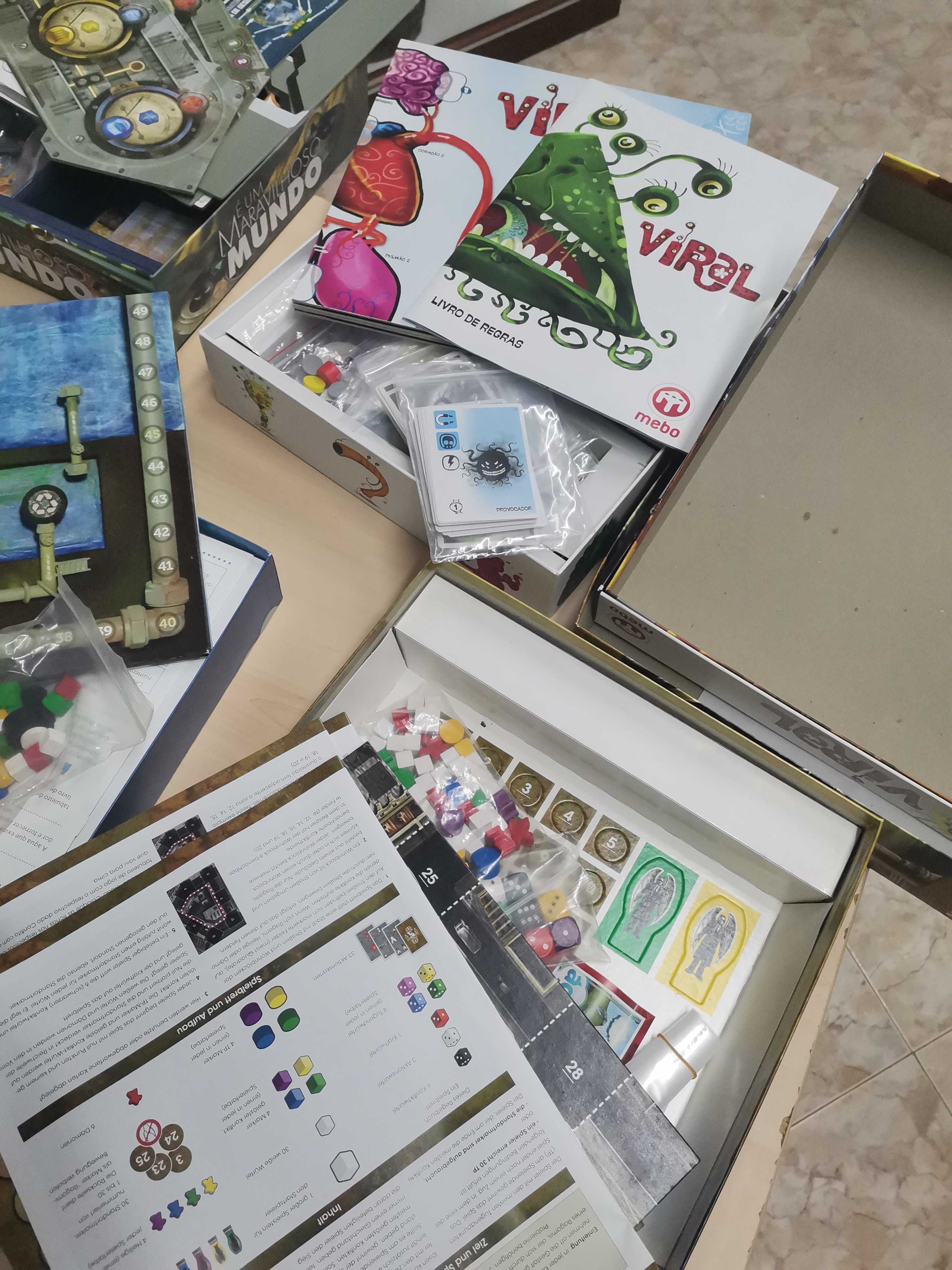Jogos de Tabuleiro Modernos | Boardgames | MEBO | Novos ou Como