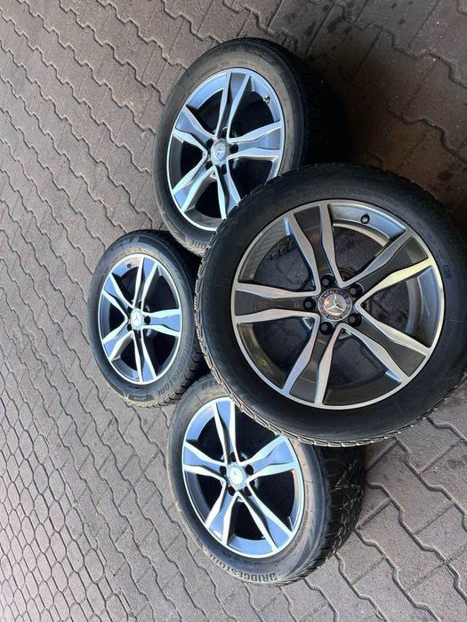 Kola zimowe 17 cali Mercedes C Class 7J, ET 48,5
