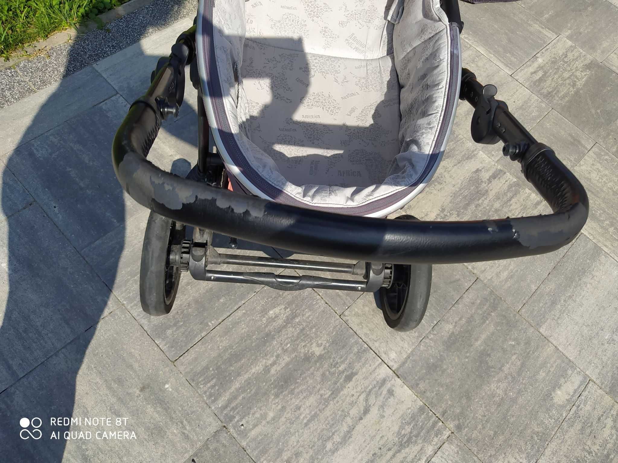Wózek X-Lander XQ Arfica 2w1 głęboko spacerowy oraz gondola zestaw