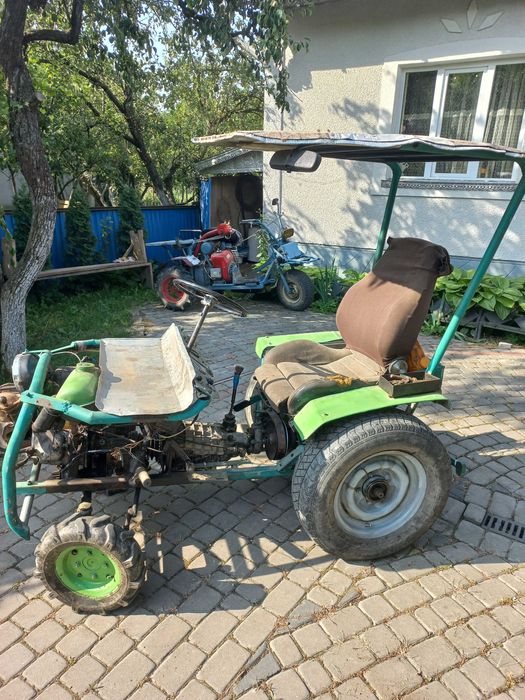 Мінітрактор саморобний помогатор силач