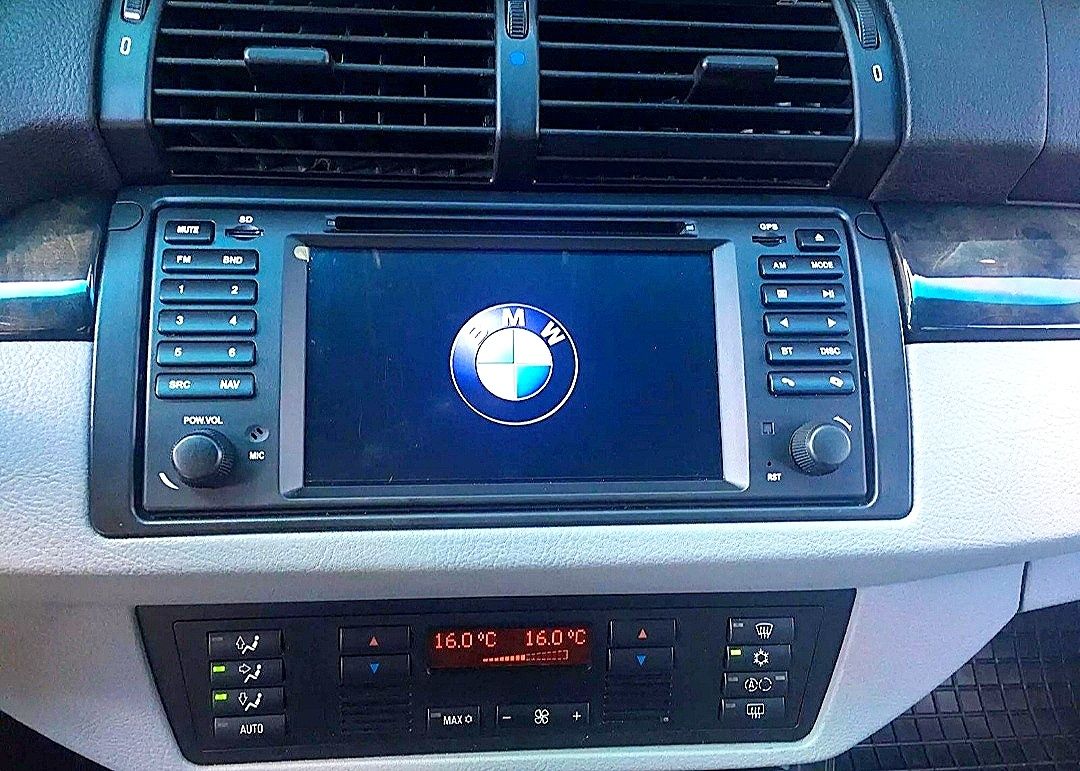 Магнітола Android BMW E39, E53, 5, X5, Bluetooth, GPS + кабель 6м.!