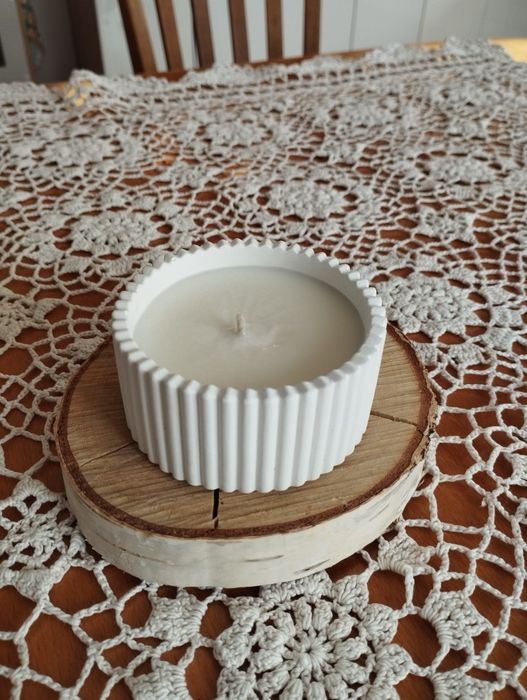 Ekologiczna świeca sojowa Rękodzieło Pomysł na Prezent