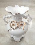 Antyk Duzy wazon bialy porcelana