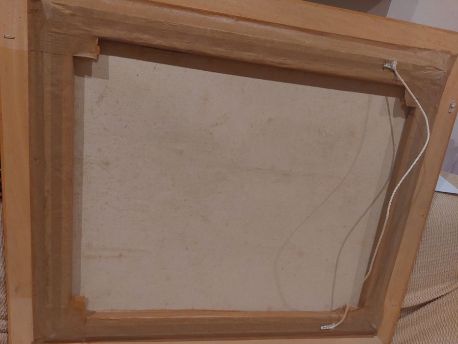 Quadro pintado a óleo