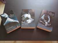 Livros "As 50 sobras de Grey" 3Volumes