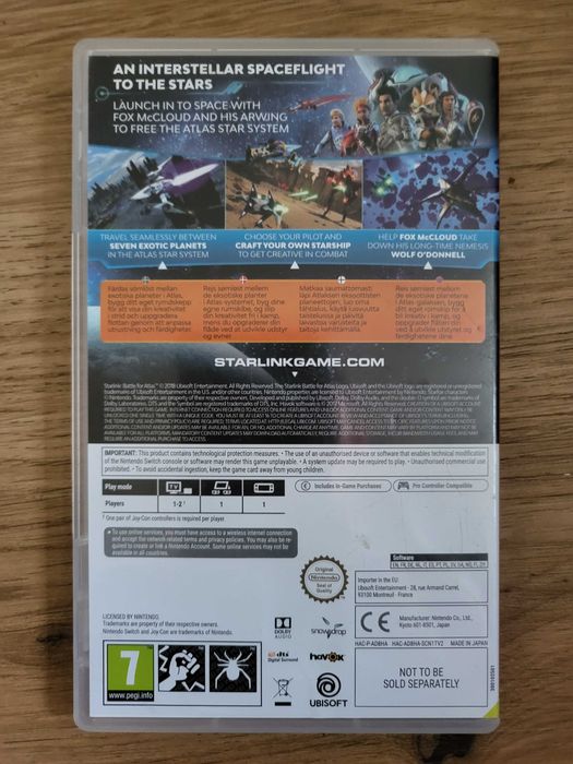 gra Starlink: Battle for Atlas konsola Nintendo Switch