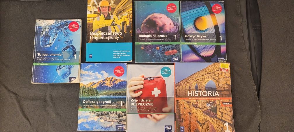 Podreczniki Technikum klasa 1
