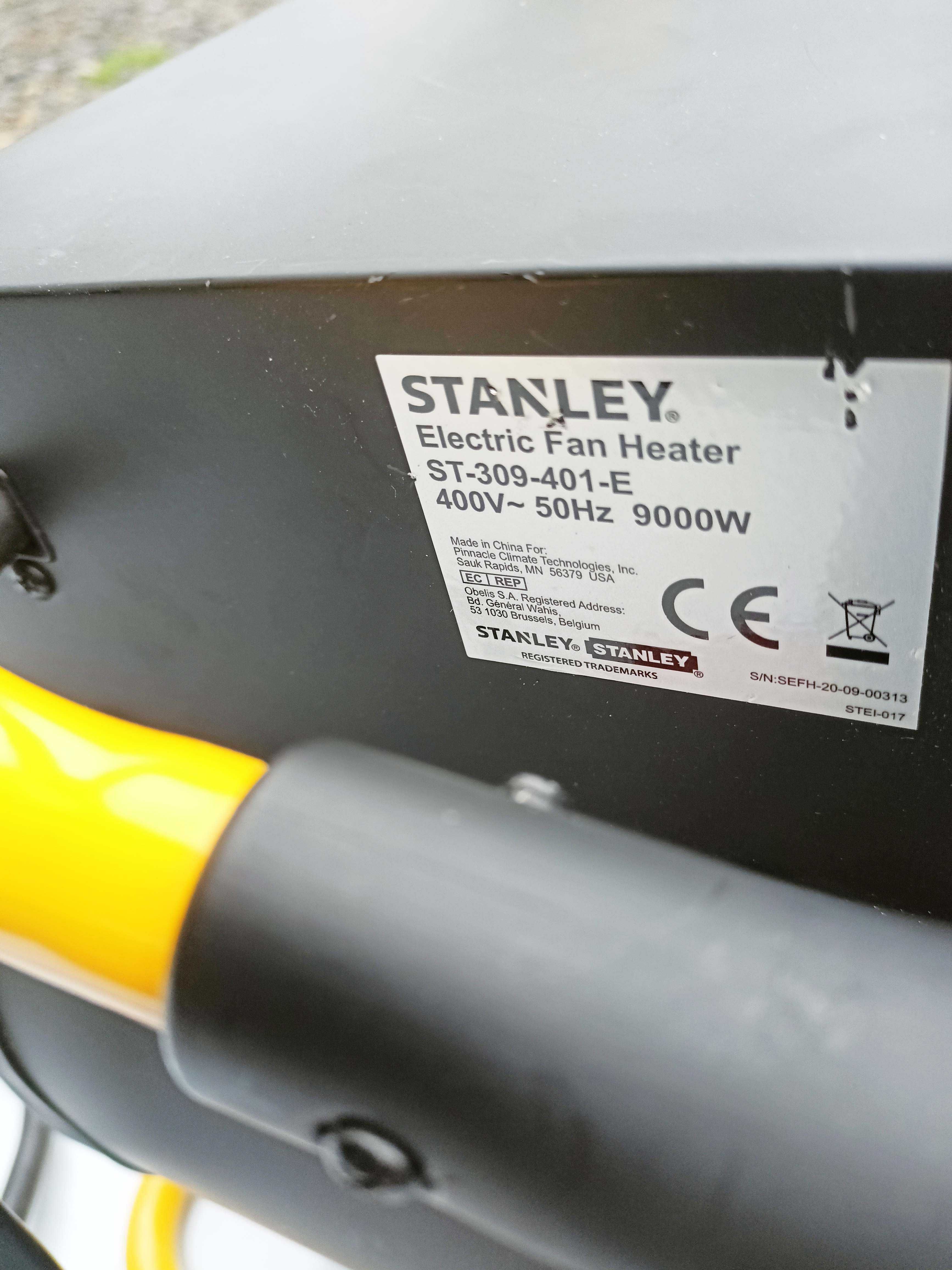 Stanley ST-305-401-E Nagrzewnica Osuszacz Dmuchawa elektryczna 9kW