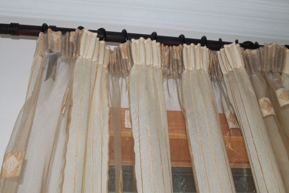 Cortinados em organza