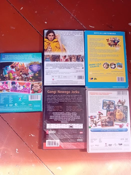Płyty DvD . 5 sztuk