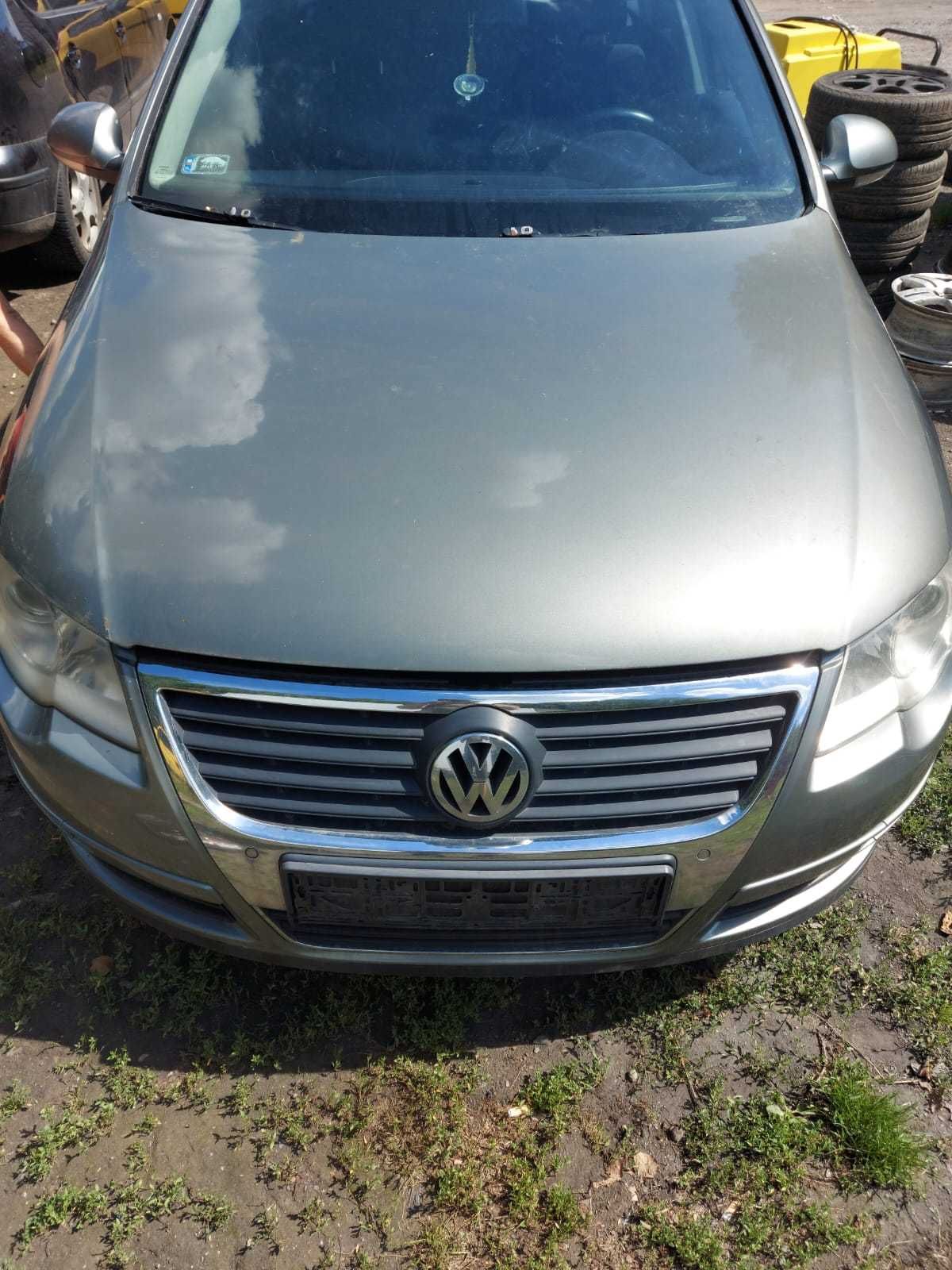VW Passat B6 Maska Zderzak PDC Lampy Błotniki Pas KOMPLETNY PRZÓD LB6S