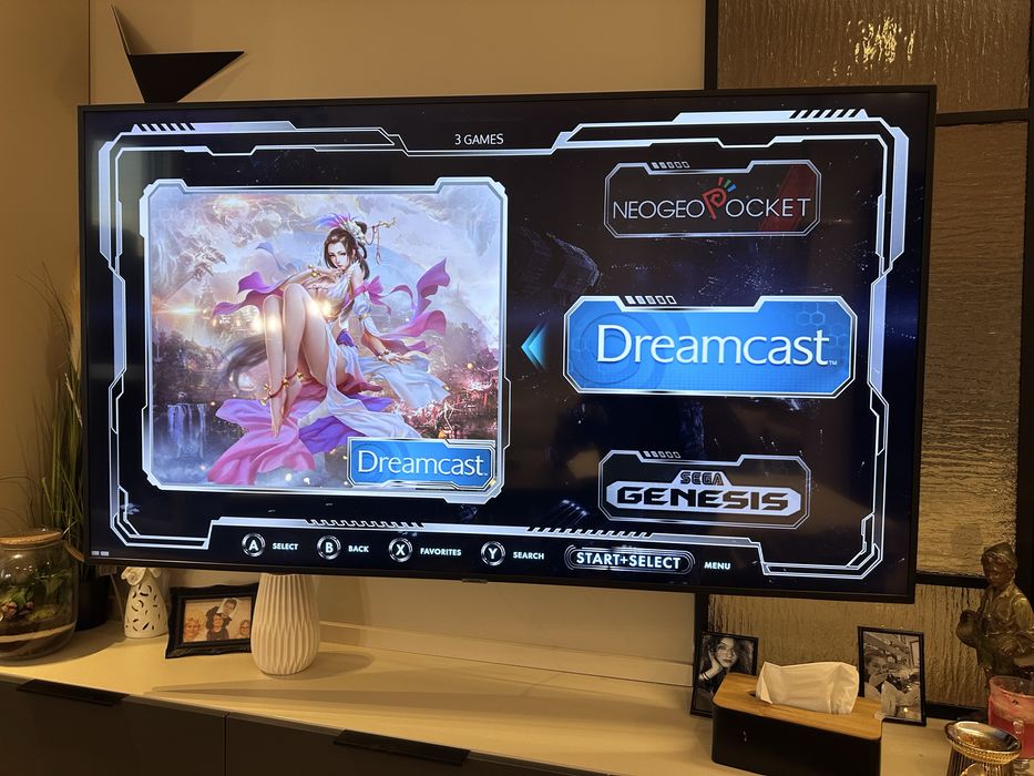 Retro konsola 4K, 55tys gier, bezprzewodowa. 2 pady.