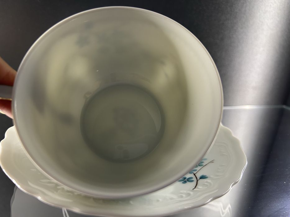 Чайна пара, 200 мл, Limoges , тавро, вінтаж.