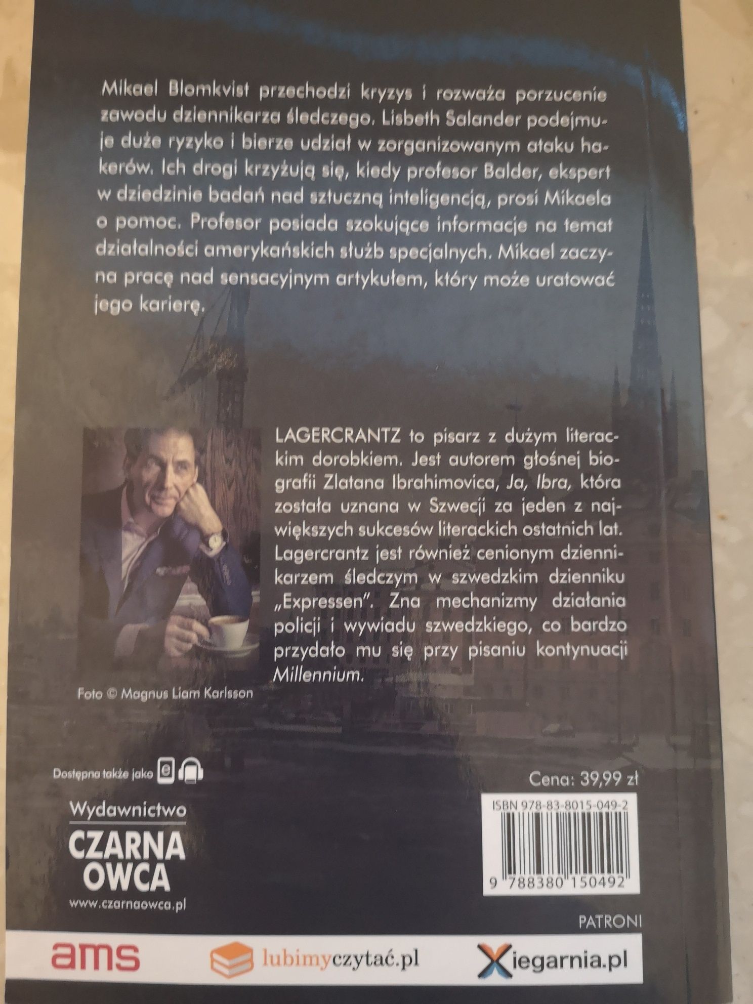 Nowa "Co nas nie zabije" David Lagercrantz