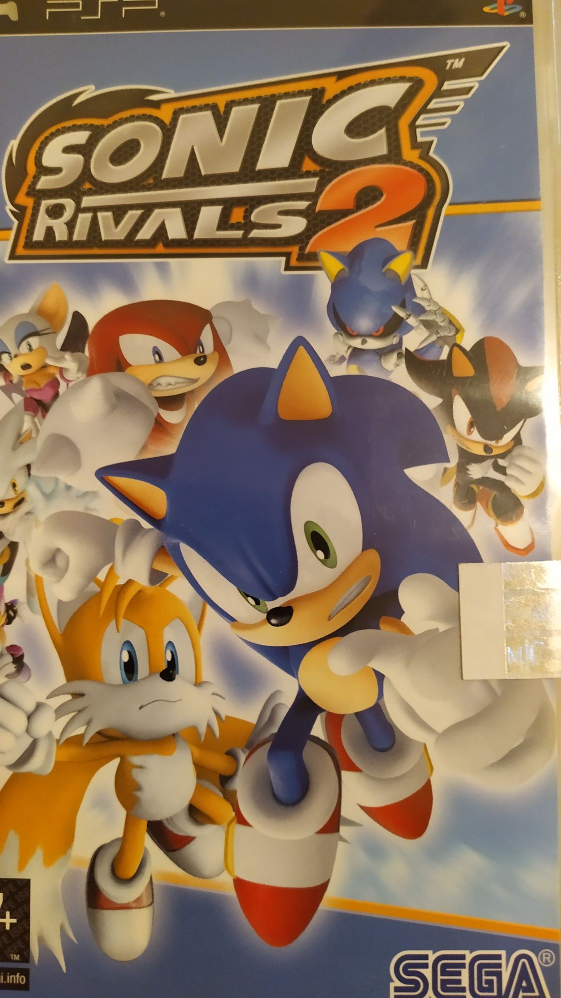 Lote jogos PSP Sonic Hotwheels Free Running