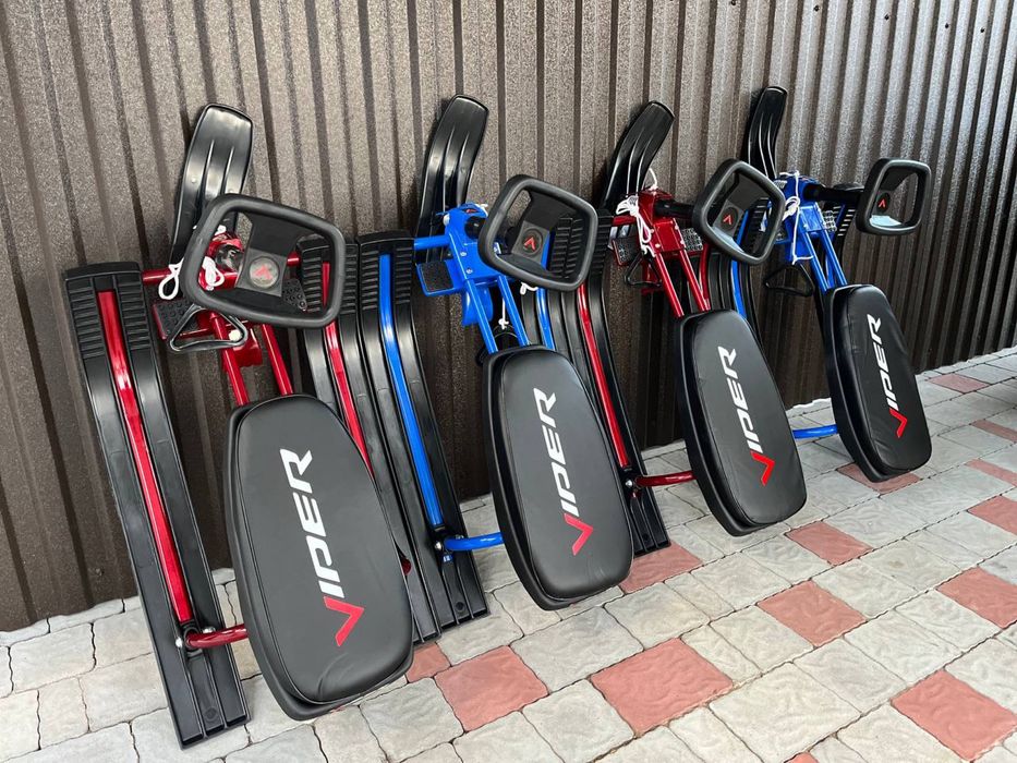 Санки з рулем Чук і Гек дитячий снігокат