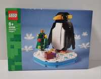 Nowe Lego 40498 Bożonarodzeniowy pingwin