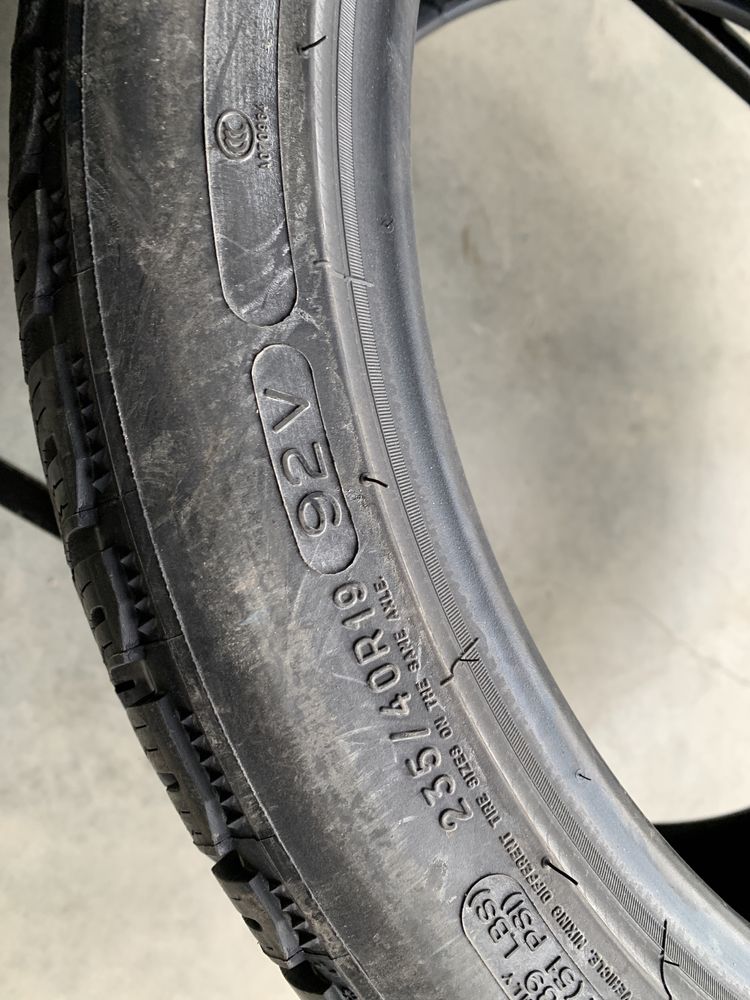 (4шт) нові 235/40R19 Michelin Pilot Alpin PA4 NO (92V) зимові шини