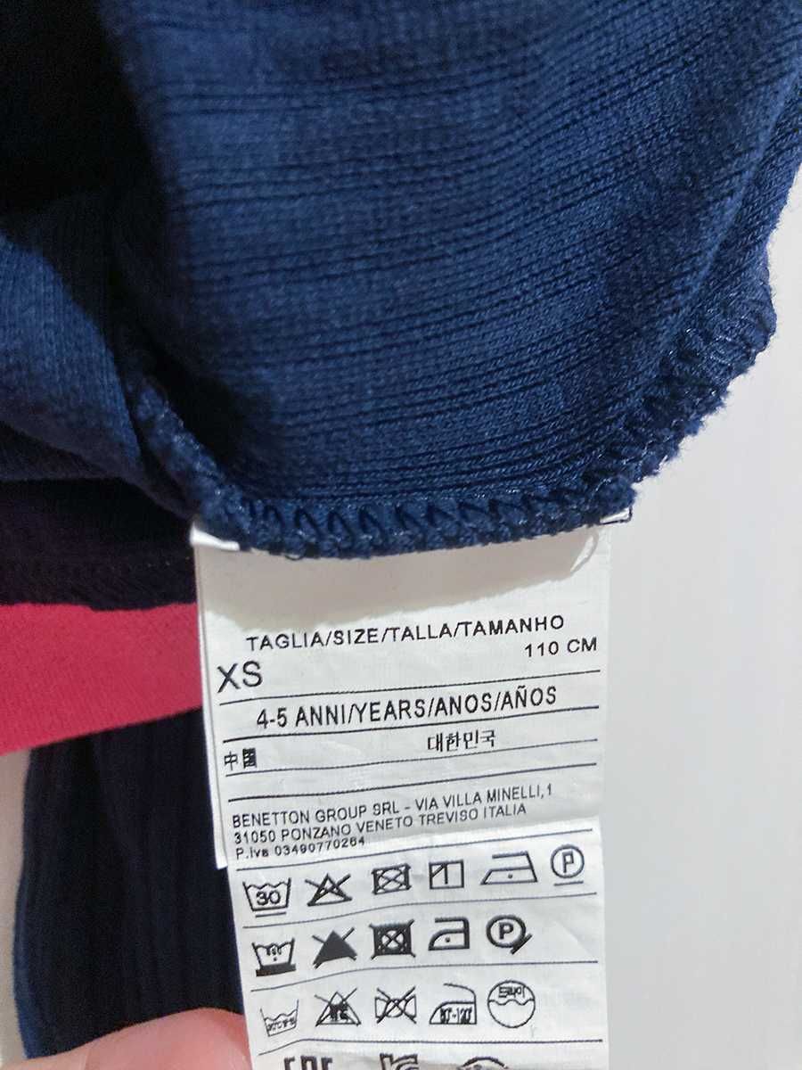 Camisola curta Benetton - menina 4/5 anos