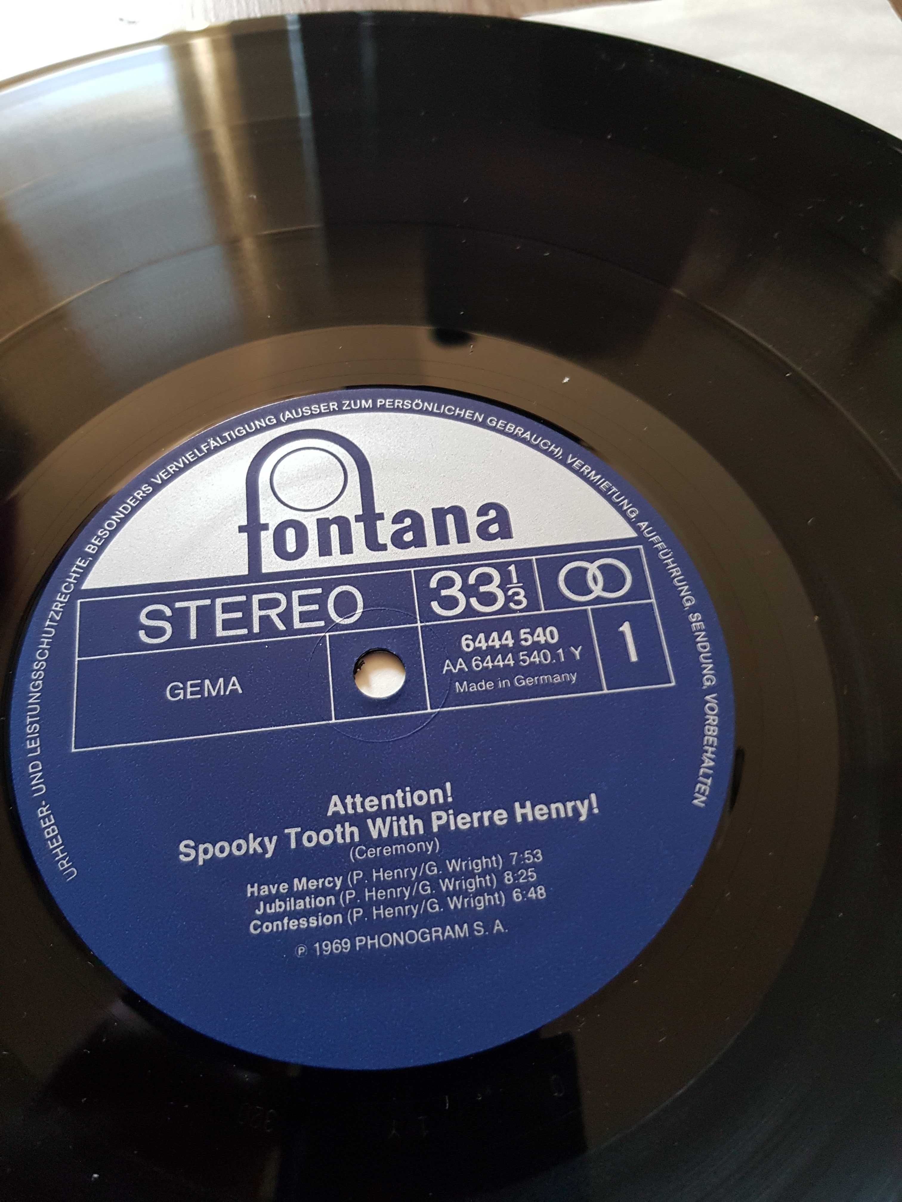 Spooky Tooth With Pierre Henry Ceremony LP*473