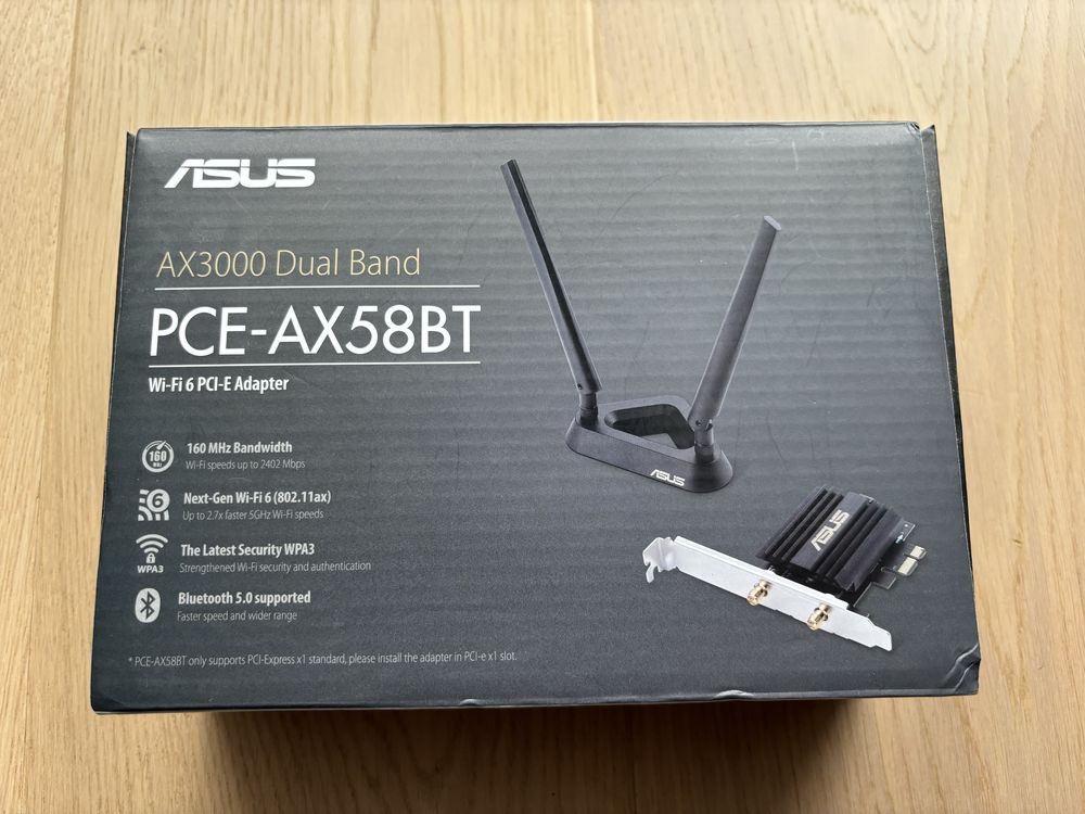 Karta sieciowa wewnętrzna Asus PCE-AX58BT