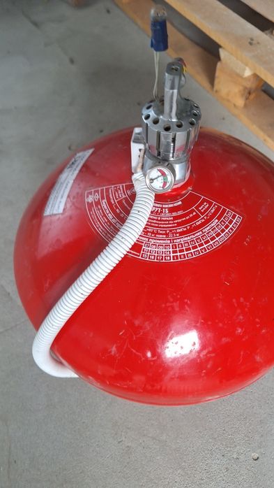 Модуль  порошкового пожежогасіння Спрут 15 б/в