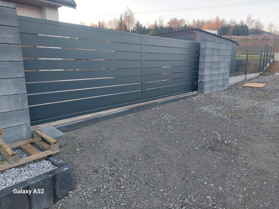 Ogrodzenia panelowe,Bramy Furtki  Aluminiowe na wymiar