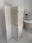 Piekny parwan Loberon shabby chic prowansalski francuski