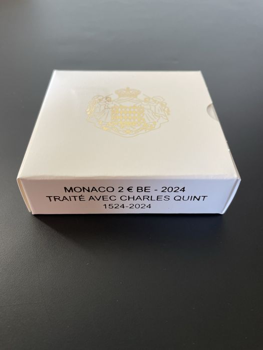 Moeda 2€ proof Monaco