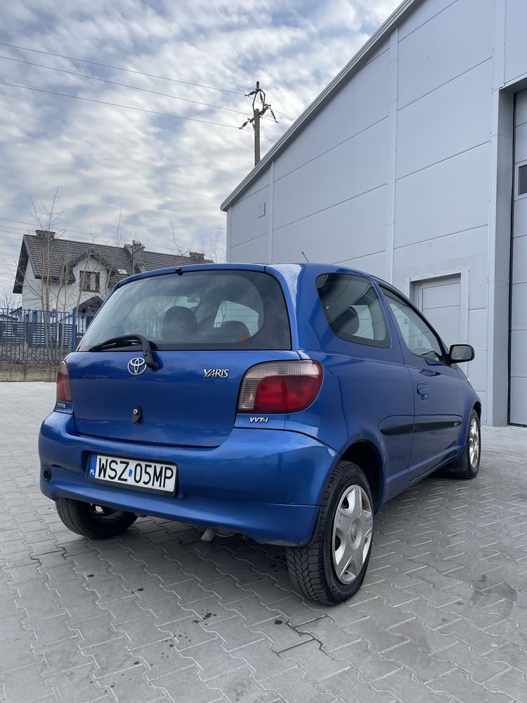 Toyota Yaris 2002 Rok 1.3 Benzyna/Gaz Manual Dobry stan!