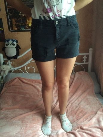 шорты женские летние джинсовые forever 21