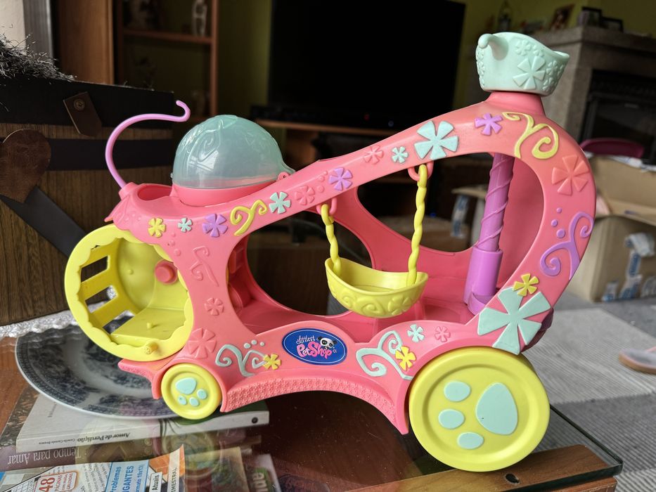 Carro das little pet shop